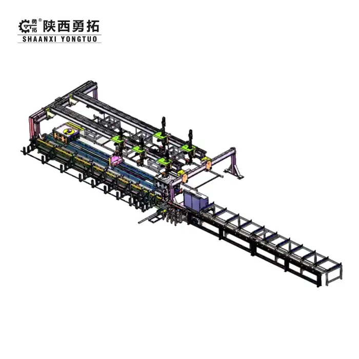Steel Bar Shearing and Bending Station